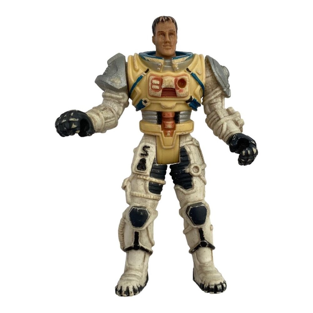 Space Quest Mission Squad Astronaut Figure Chap Mei 2001 Loose‎ 4”